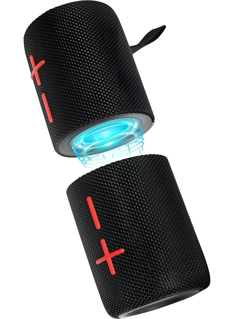 Cyboris 2 in 1 Magnetic Splittable Bluetooth Speaker, TWS Portable Wireless Speaker with 20W Heavy Bass, IPX6 Waterproof RGB Lighting, 24H Playtime for Party, Outdoor, Travel, Gaming - Image 1